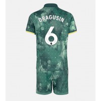 Echipament fotbal Tottenham Hotspur Radu Dragusin #6 Tricou Treilea 2024-25 pentru copii maneca scurta (+ Pantaloni scurti)